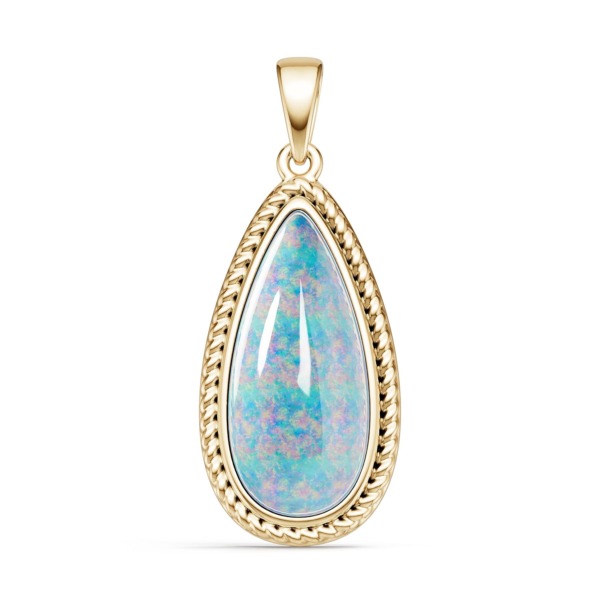 Sterling Silver Semi Mount Pendant Setting Pear PE 22X10mm Syzjewelry