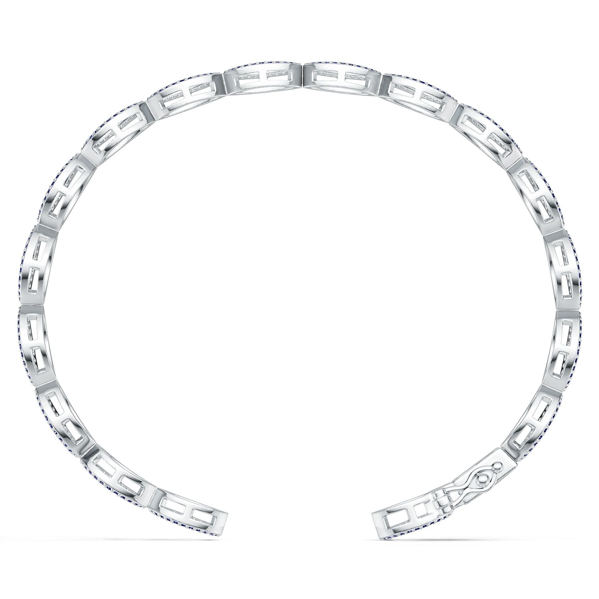 10K Gold Semi Mount Bracelet Setting Round Ro Syz Jewelry