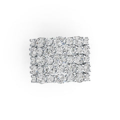 Sterling Silver Semi Mount Ring Setting Oval OV 4X3mm DHJ
