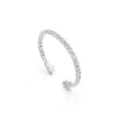 10K Gold Semi Mount Tennis Bracelet Setting Round RD 5X5mm DHJ