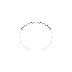 Platinum Semi Mount Bracelet Setting Cushion Cu 7x5mm Diamond Accent Syzjewelry