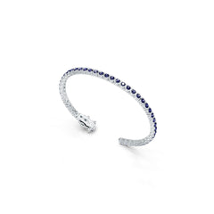 18K Gold Semi Mount Bracelet Setting Round RD 3x3mm DHJ