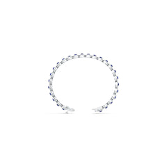 Sterling Silver Semi Mount Bracelet Setting Round RD 4x4mm Halo Syzjewelry