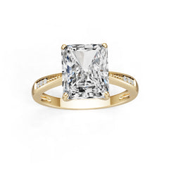 14K Gold Semi Mount Ring Setting Emerald Em 11x9mm Syz Jewelry