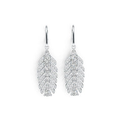 Sterling Silver Semi Mount Earrings Setting Pear PE 6X4mm DHJ