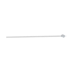18K Gold Semi Mount Bracelet Setting Trillion TL 3X3mm DHJ