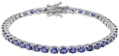 Platinum Semi Mount Bracelet Setting Oval OV 4X3mm Tennis Bracelet DHJ