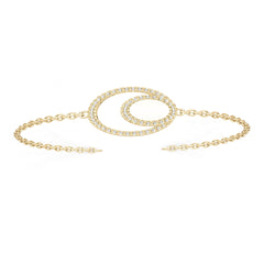 Platinum Semi Mount Bracelet Setting Round Ro 1x1mm Syz Jewelry