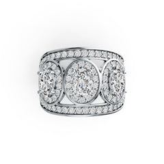 Sterling Silver Semi Mount Ring Setting Oval OV 7X5mm DHJ