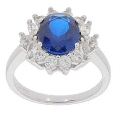 14K Gold Semi Mount Ring Setting Oval OV 10X8mm D-PJC26630R Diamond Accent Syzjewelry
