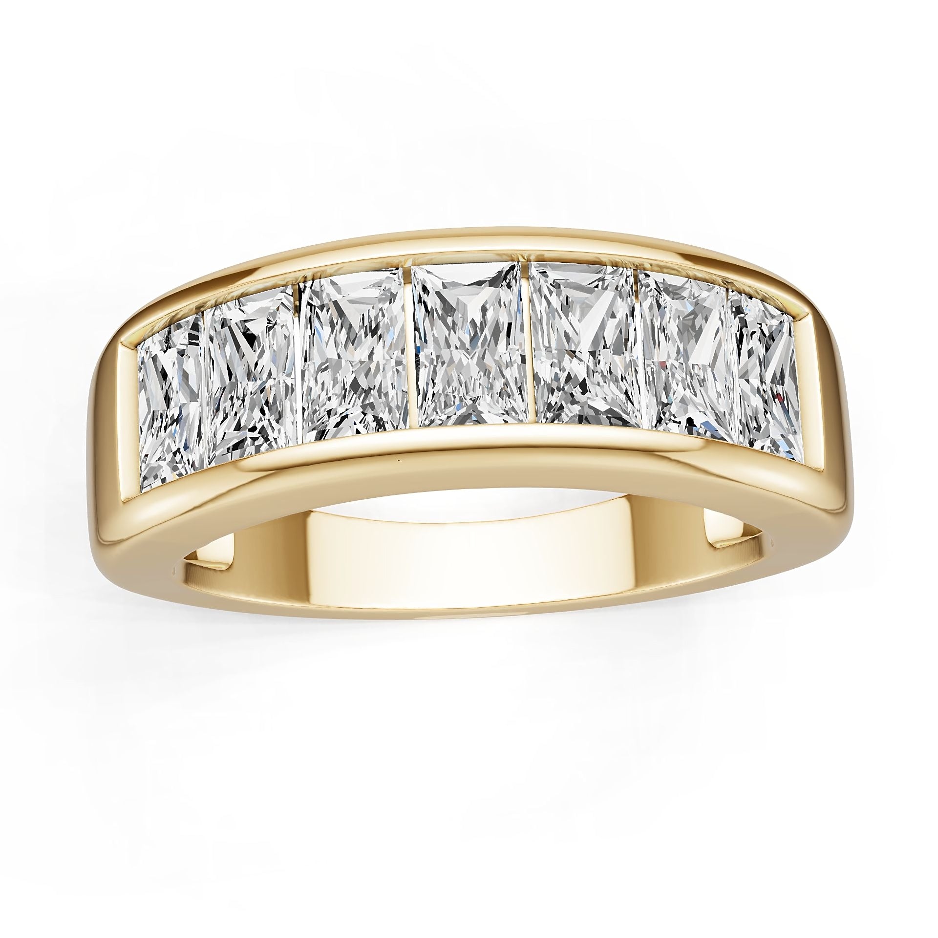 Platinum Semi Mount Ring Setting Princess Pr 5x3mm Syz Jewelry
