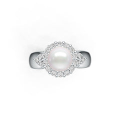 Sterling Silver Semi Mount Ring Setting Round RD 8.5mm DHJ