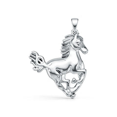 Sterling Silver Semi Mount Pendant Setting Round Ro 6x6mm DHJ