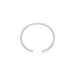 Sterling Silver Semi Mount Bracelet Setting Round RD 3x3mm DHJ
