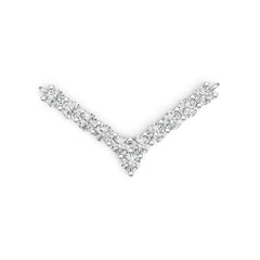 Platinum Semi Mount Pendant Setting Round RD 4x4mm DHJ