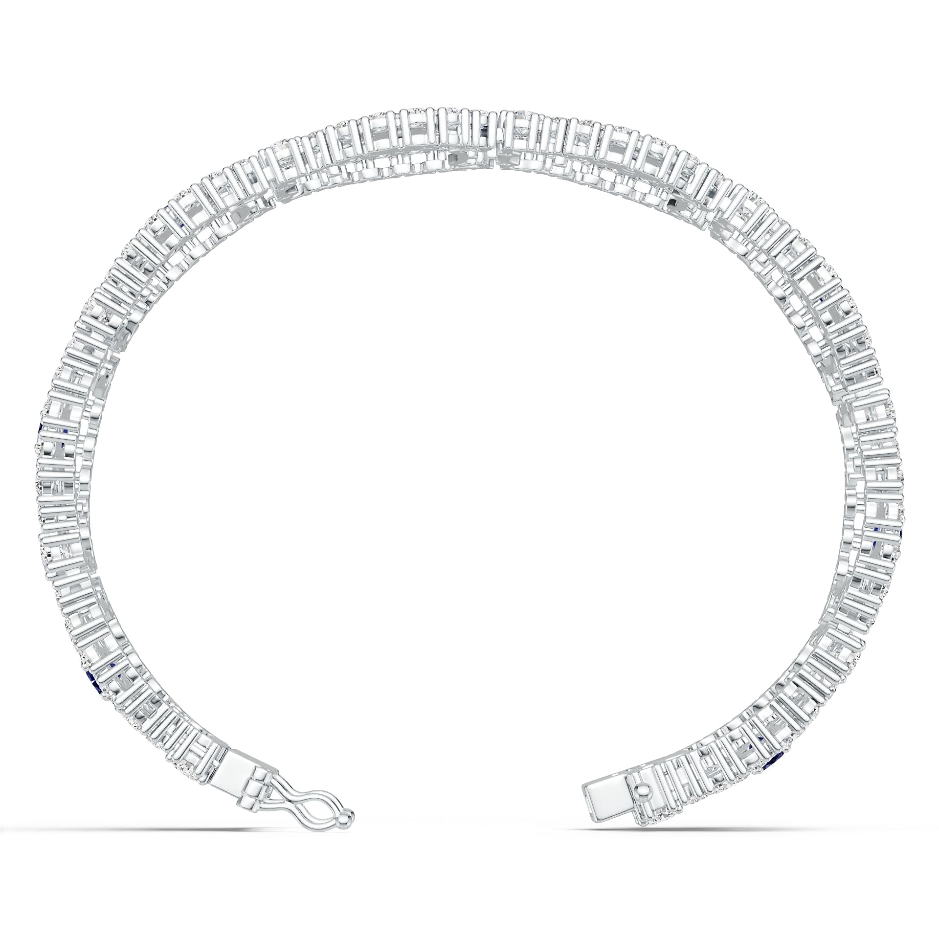 10K Gold Semi Mount Bracelet Setting Oval Ov 7x5mm Syz Jewelry
