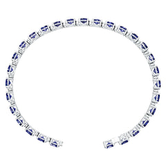 10K Gold Semi Mount Bracelet Setting Round Ro 5x4mm Syz Jewelry