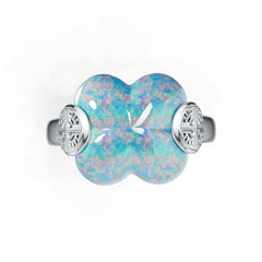 Platinum Semi Mount Ring Setting Round Ro 15x15mm Syz Jewelry