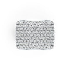 Sterling Silver Semi Mount Ring Setting Round RD 1.75mm DHJ