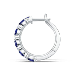 10K Gold Semi Mount Earrings Setting Round Ro 4x3mm Moissanite Accent Syz Jewelry