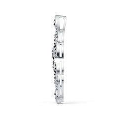 Sterling Silver Semi Mount Pendant Setting Round Ro 2x2mm DHJ