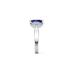 Sterling Silver Semi Mount Ring Setting Cushion Cu 10x8mm Syz Jewelry