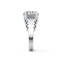 Sterling Silver Semi Mount Ring Setting Oval OV 11X9mm DHJ