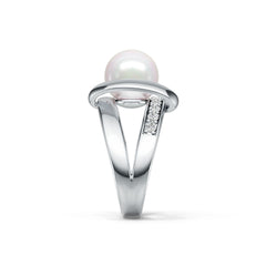 Sterling Silver Semi Mount Ring Setting Round RD 9.5mm DHJ