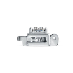 Sterling Silver Semi Mount Bracelet Setting Princess SQ 3X3mm Tennis DHJ