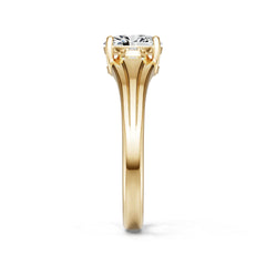 10K Gold Semi Mount Ring Setting Oval Ov 8x6mm Syz Jewelry