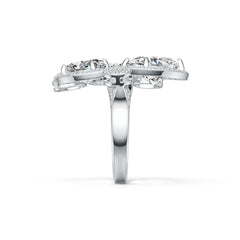 Sterling Silver Semi Mount Ring Setting Oval OV 14X10mm DHJ