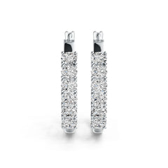 10K Gold Semi Mount Earrings Setting Oval OV 5X4mm DHJ