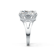 Sterling Silver Semi Mount Ring Setting Oval OV 16X12mm DHJ