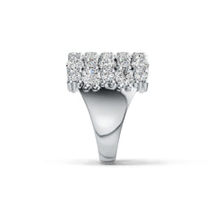 Sterling Silver Semi Mount Ring Setting Oval OV 4X3mm DHJ