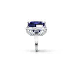 Sterling Silver Semi Mount Ring Setting Princess Pr 19x19mm Syzjewelry