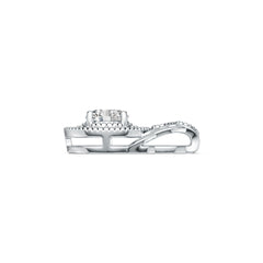 Sterling Silver Semi Mount Pendant Setting Round RD 6.5mm DHJ