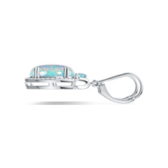 Sterling Silver Semi Mount Earrings Setting Oval OV 12X10mm  3X3mm Cabochon DHJ