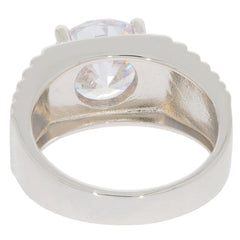 Men's 14K Gold Semi Mount Ring Setting Round RD 10X10mm Solid 925 Silver Syzjewelry