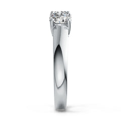 Sterling Silver Semi Mount Ring Setting Round RD 5.5mm DHJ