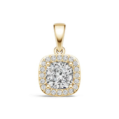 Sterling Silver Semi Mount Pendant Setting Cushion Cu 5x6mm Syz Jewelry
