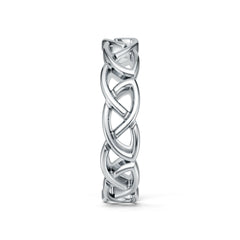 Platinum Semi Mount Ring Setting Round Ro Syz Jewelry