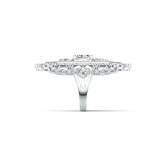 Sterling Silver Semi Mount Ring Setting Oval OV 9X7mm Art Deco Syzjewelry