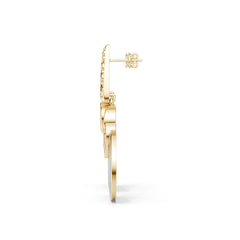 Sterling Silver Semi Mount Earrings Setting Round Ro 6x6mm DHJ