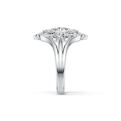 Sterling Silver Semi Mount Ring Setting Oval OV 6X4mm MQ 6X3mm MQ 4X2mm DHJ