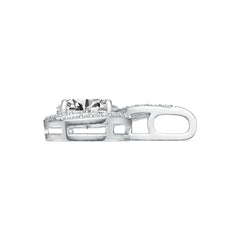 Sterling Silver Semi Mount Pendant Setting Oval OV 8X6mm DHJ