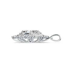 Sterling Silver Semi Mount Pendant Setting Oval OV 14X10mm DHJ