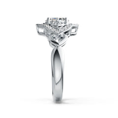 Sterling Silver Semi Mount Ring Setting Oval OV 7X5mm DHJ