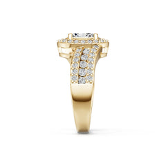10K Gold Semi Mount Ring Setting Oval Ov 9x7mm Syz Jewelry