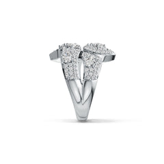 Sterling Silver Semi Mount Ring Setting Oval OV 4X3mm DHJ