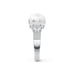 Sterling Silver Semi Mount Ring Setting Round RD 10x10mm Syzjewelry